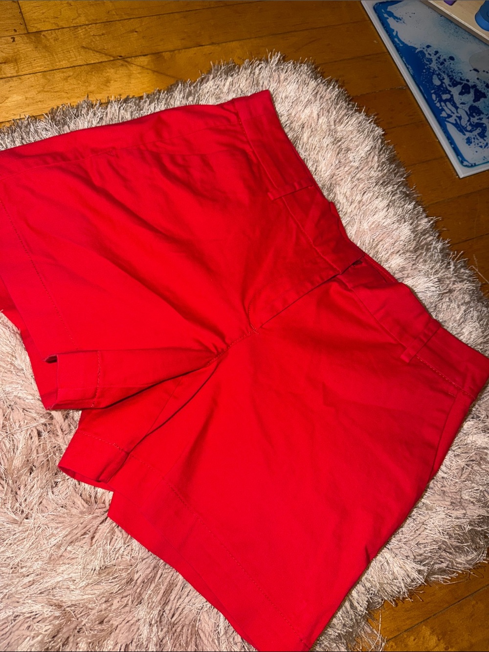 Nautica High Waist Red Women's Shorts